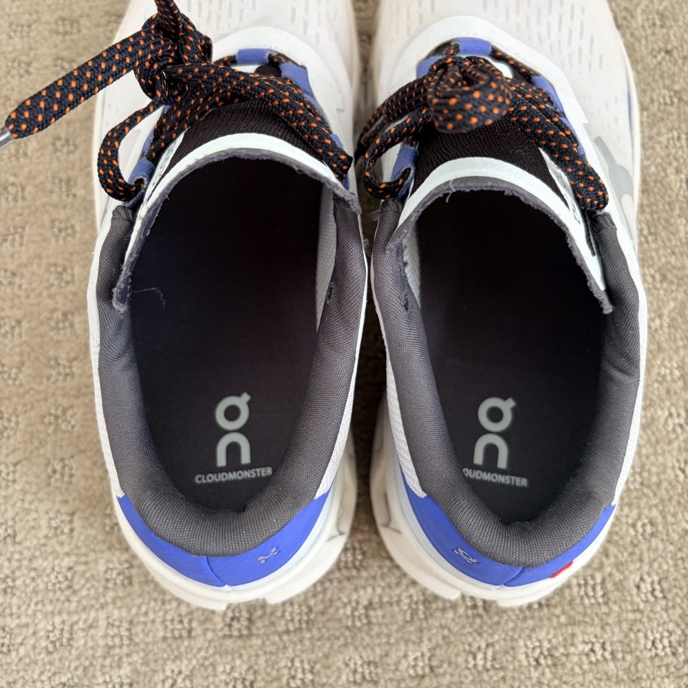 On Running Cloudmonster 61.98648 in Frost Cobalt Women US W6.5 Running $170 - Picture 3 of 16